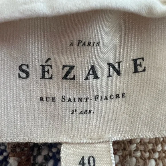 Sezane high waisted shorts. - Picture 4 of 5